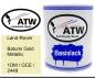 Preview: Land-Rover, Batumi Gold Metallic, 1DM / GCE / 2449: 1L Lackdose, von ATW Autoteile West.